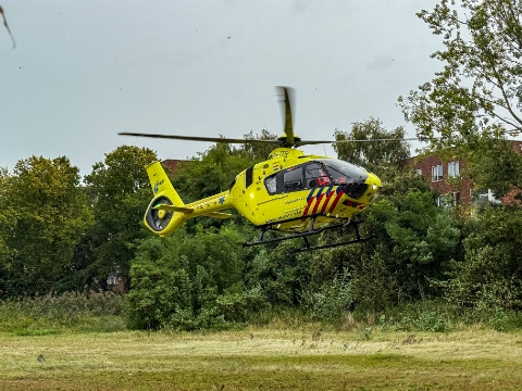 Traumahelikopter ingezet bij medische noodsituatie in woning